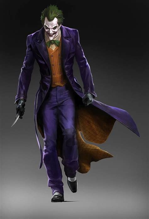 Joker Concept Art For Batman Arkham Origins — Geektyrant
