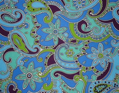 Which is the best paisley background for a wallpaper? Blue Paisley Wallpaper - WallpaperSafari