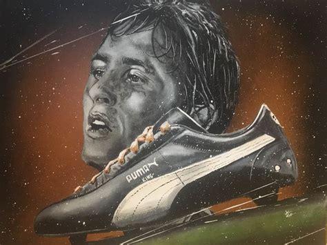 Holland - World cup 74 - Johan Cruijff - Kunstwerk - Catawiki