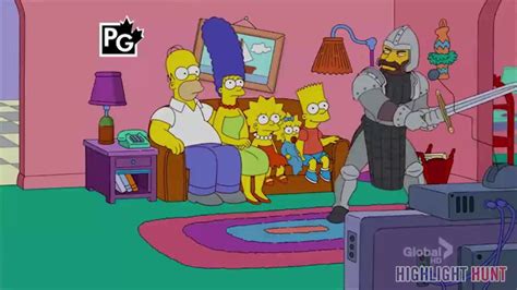The Simpsons S24e13 Hardly Kirk Ing Couch Gag Youtube