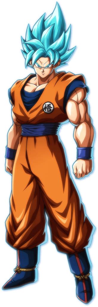 Goku Ssj Blue Dragon Ball Fighterz Png