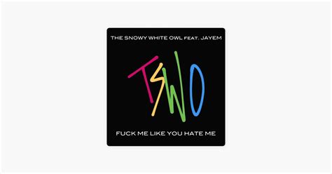 ‎fuck Me Like You Hate Me Feat Jayem Song By The Snowy White Owl Apple Music