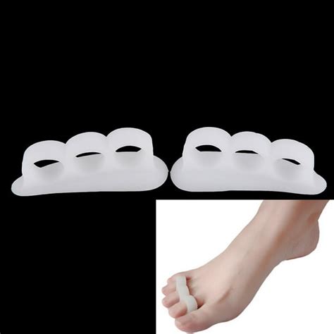 Soft Silicone Toe Separating Gel Toe Separator Flexible Finger Spacer