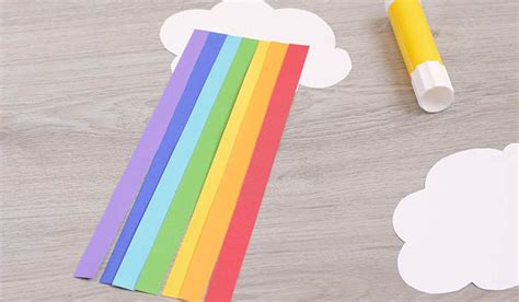 Cloud And Rainbow Craft Kidzapp