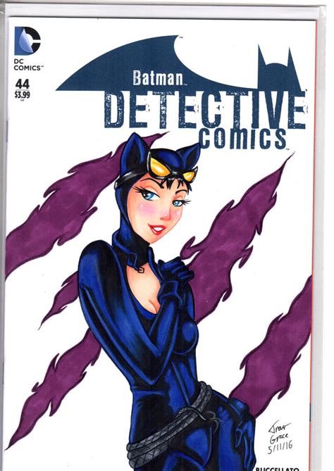 Catwoman Sketch Cover By Klitch13 On Deviantart