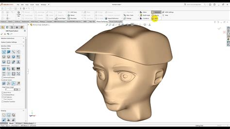 Speed Modeling A Human Head With The Power Surfacing Add In For