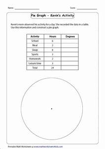 Printable Pie Chart Worksheets