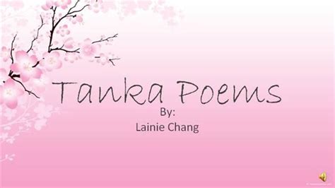 Tanka Poetry Powerpoint 2 Sound Elementary Poetry Poetry Tanka