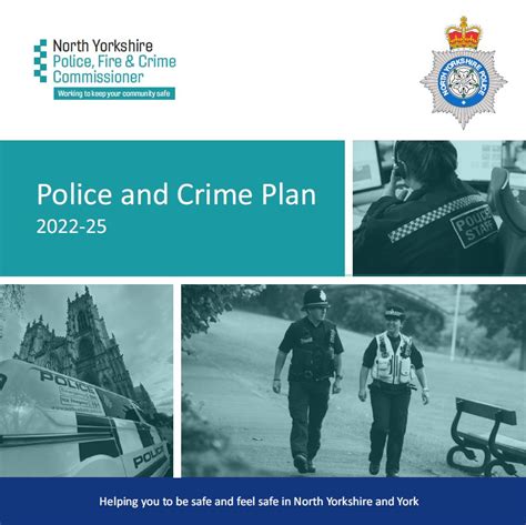 Police And Crime Plan 2022 2025 Police Fire And Crime Commissioner North Yorkshire