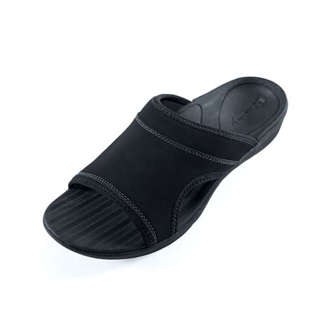 Powerstep Archwear Orthotic Slide Sandals With Neutral Arch Support For Men Slide Sandals For