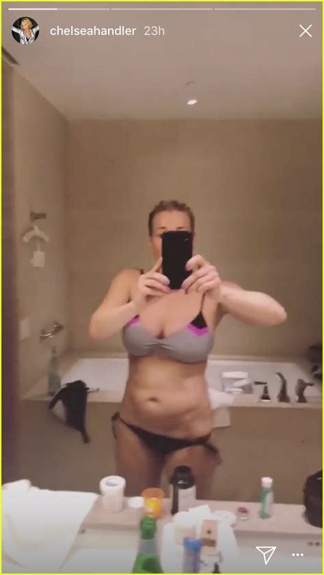 Chelsea Handler Shows Off What Happens When She Tries To Get Into Her Bikini Photo 4052424