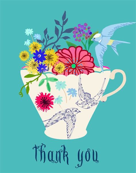 Line 스티커 summer flowers and rabbit,studio lovereedom,you can use the stickers for daily conversation. thank you flower cup | Thank you flowers, Thank you images ...