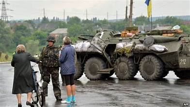 Ukraine struggling on land