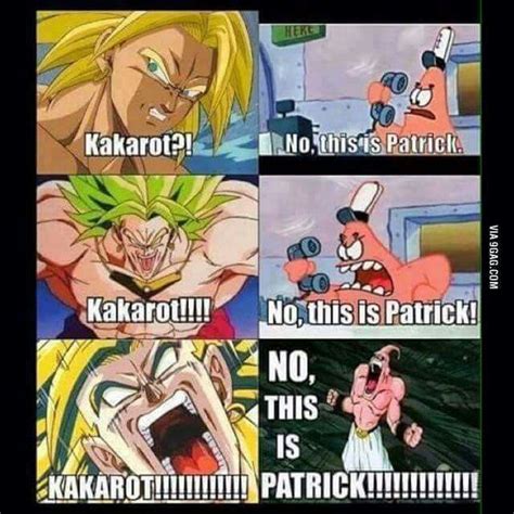 The best dragon ball super meme page. This is patrick! I'm putting this in funny since I don't ...