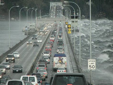 520 Bridge In The Storm Winds Washington Seattle Western Washington