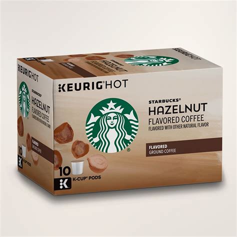 Starbucks Hazelnut Flavored Coffee K Cup Pods Coffee Flavor