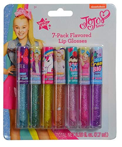 Jojo Siwa 7 Pack Flavored Lip Gloss Perfume And Beauty Canada