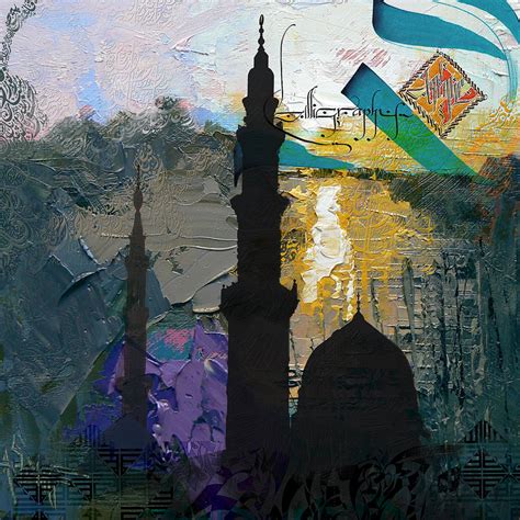Masjid Nabvi Painting By Corporate Art Task Force Pixels