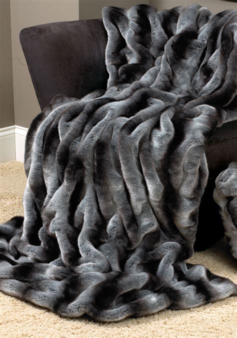 Luxury Faux Fur Blanket Queen Homesfeed