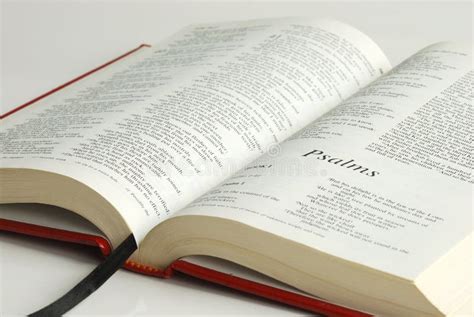 An Opened Bible Stock Photo Image Of Book Psalms Jesus 13267338