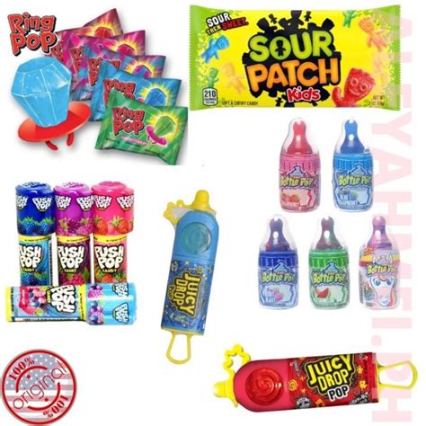 Sour Patch Kids Juicy Drop Ring Pop Push Pop And Bottle Pop Lazada Ph