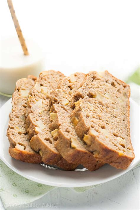 Healthy Cinnamon Apple Banana Bread | Amy's Healthy Baking