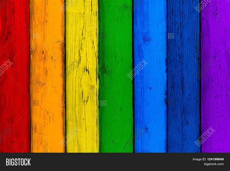 Natural Wooden Rainbow Image And Photo Free Trial Bigstock