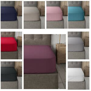 Looks may originally catch your eye but there. 100% Poly Cotton Full Fitted Sheet Bed Sheets Size single ...