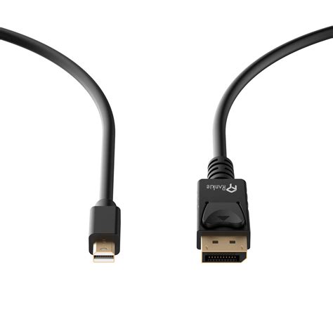Mini Dp To Dp Cable Rankie 10ft Gold Plated Mini Displayport To