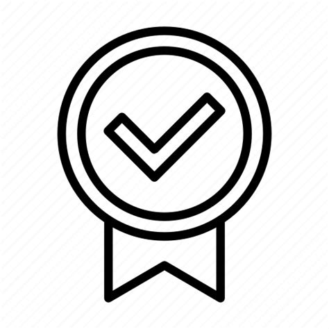 Award Badge Checkmark Quality Verified Icon Download On Iconfinder