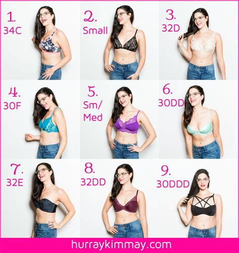 Why 9 Bra Sizes All Fit Hurray Kimmay Bra Sizes Bra How To Wear