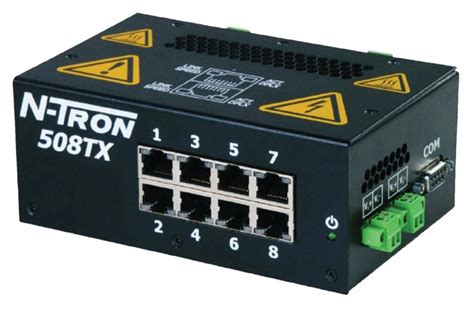 Red Lion N Tron Ethernet Switches With Advanced Management