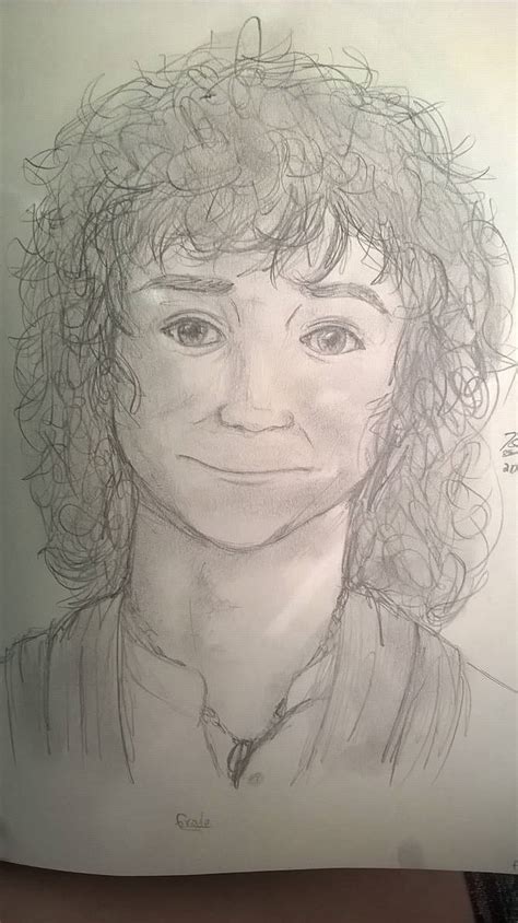 Frodo Sketch By Artsparkle13 On Deviantart