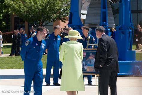 Queen Elizabeth Ii Visits Nasa Gsfc