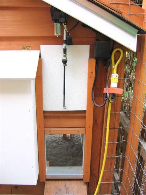 Don't want to mess around with a diy chicken coop door? Automatic Pop Hole Opener | Automatic chicken coop door, Diy chicken coop, Chickens backyard