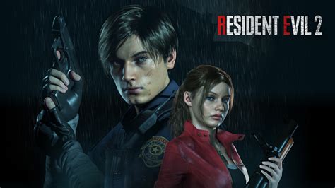Download Leon S Kennedy Claire Redfield Video Game Resident Evil 2