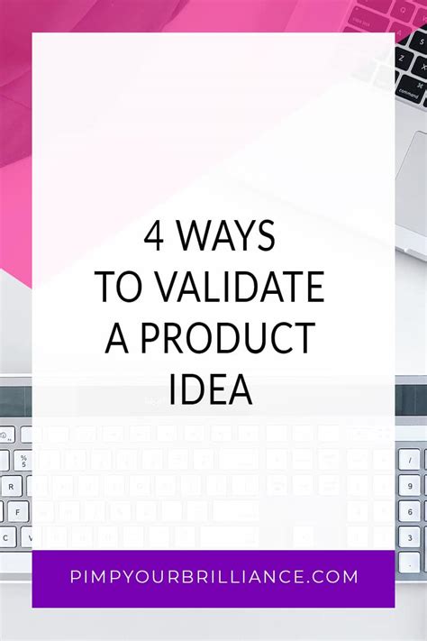 4 Ways To Validate A Product Idea Monique Malcolm