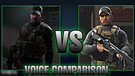 Call Of Duty Voice Comparison Gaz Craig Fairbrass Vs Elliot Knight