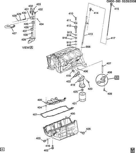 L Engine Asm L V Part Oil Pump Oil Pan Related Parts