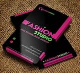 Business Cards For Fashion Industry