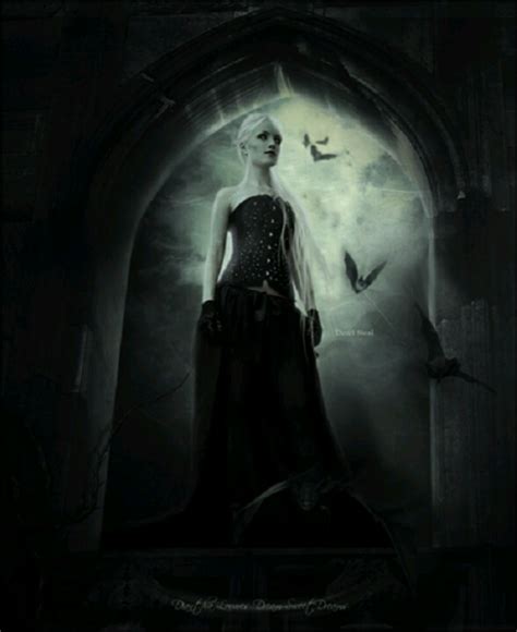 Goth Gothic Night Scene Digital Artist Gothic