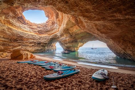Algarve Caves The 5 Best Caves Small Fishing Boats Marina Beach