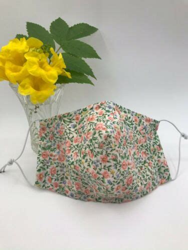 New Adult Cloth Face Covering Cover Mask 100 Cotton Washable Filter Pocket Lp10 Ebay