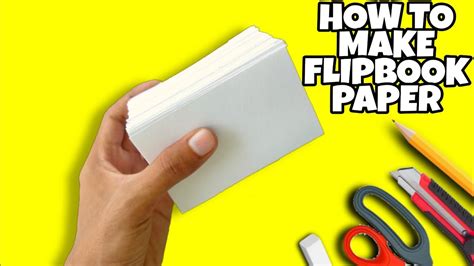 How I Cut Paper For Flipbook The Artrish Youtube