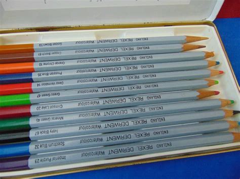 Rexel Derwent Watercolour Pencils Good Condition EBay