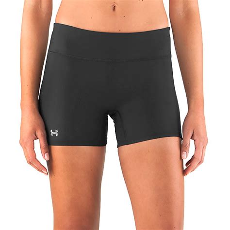 Under Armour Womens Authentic 4 Compression Shorts Black