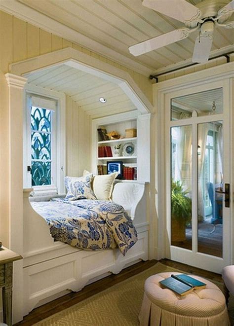 reading nook window bedroom nook cabin chic home decor