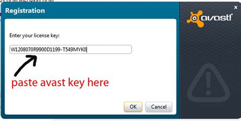 Latest Enter License Key Avast Safe Safekey