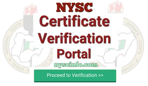 May 25, 2021 · by arogbonlo israel. NYSC Certificate Number Verification - How to go about it ...