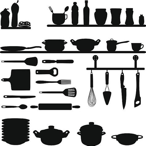 Royalty Free Cooking Utensils Clip Art Vector Images